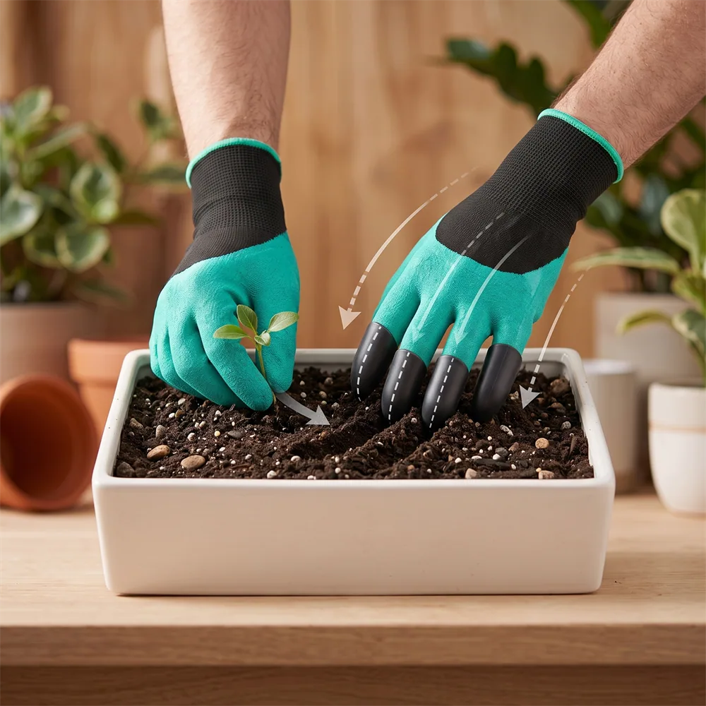 Gants jardinage griffus 2