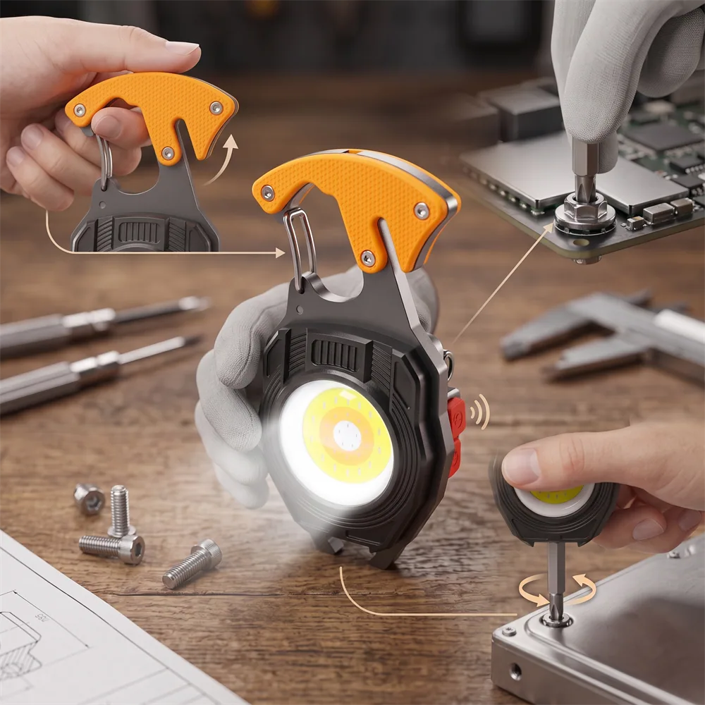 Lampe porte-clés multifonction 2