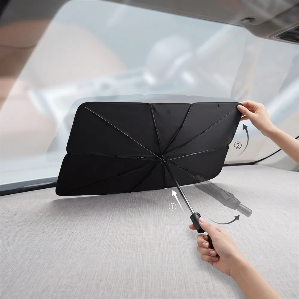 Pare-soleil voiture parapluie 2