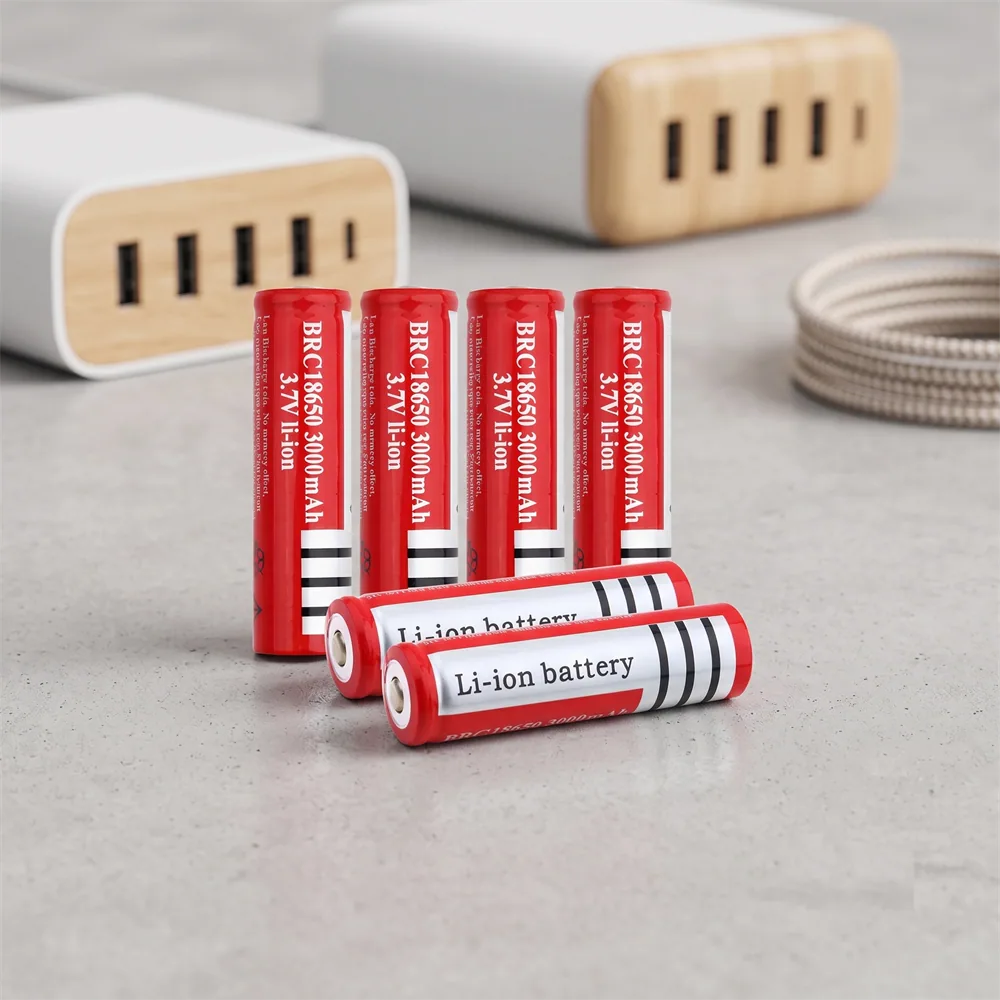 Piles lithium-ion BRC18650 (Lot)